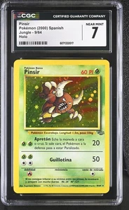 CGC 7 Spanish Pinsir 2000 Jungle 9/64 Holo Pokemon Card - Picture 1 of 2