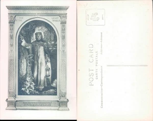 Religious artwork of figure with lantern Art - Picture 1 of 1