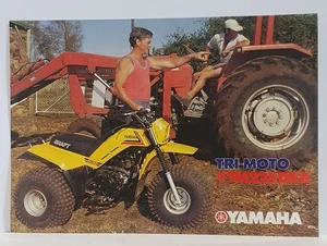 Yamaha TRI-MOTO YTM225DXK Sales Brochure, Original NOS - Picture 1 of 2