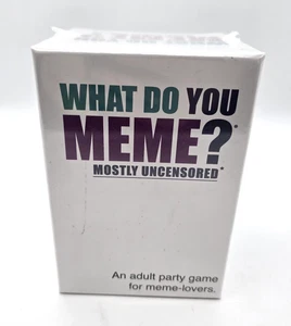 What Do You Meme Mostly Uncensored Card Game Adult Party Meme Lovers New Sealed - Picture 1 of 2