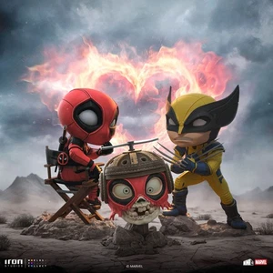 Deadpool, Wolverine and Headpool - Deadpool & Wolverine - Minico - Iron Studios - Picture 1 of 4