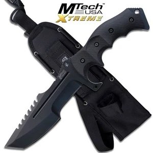 Cuchillo táctico de supervivencia de hoja fija MTECH USA XTREME MX-8054 11 pulgadas en general - Imagen 1 de 7