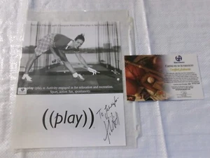Foto firmata autografata KATARINA WITT 8x10 pattinaggio su ghiaccio Olimpiadi invernali con certificato di autenticità - Foto 1 di 1