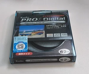 Kenko Tokina 62 mm PRO1D Objektivschutz (W) Filter DMC Slim Frame Made in Japan - Bild 1 von 4