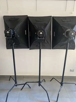 Broncolor Siros 800 S WiFi/RFS 2+ soft box + stativo manfrotto - Imagem 1 de 4