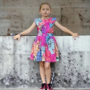 Bijou Sauvage Clothier Girls Dress Violent femmes Kennedy Size 14 New W Tags - Picture 1 of 19