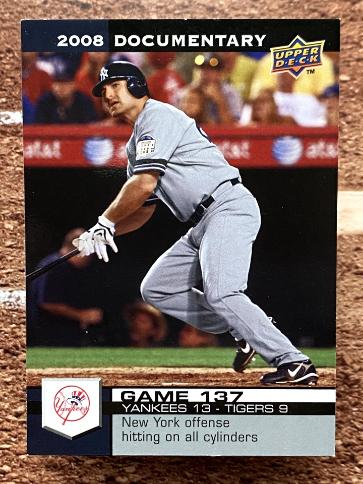 2008 Upper Deck Documentary Xavier Nady #4135 - Image 1 of 2