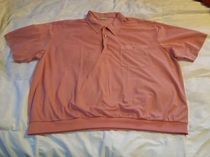 Haband Mens 3X 3-Button Snap Shirt Salmon color - Picture 1 of 7