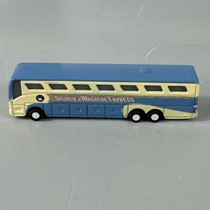 Disney’s MAGICAL EXPRESS Bus Toy Used Mickey Mouse Blue Grey - Picture 1 of 7