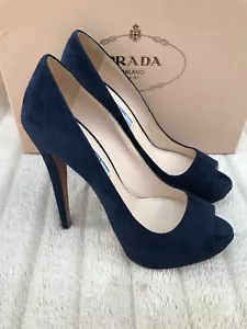 BNIB 100% Authentic Prada Camoscio Bas Oltre 38 - Picture 1 of 4
