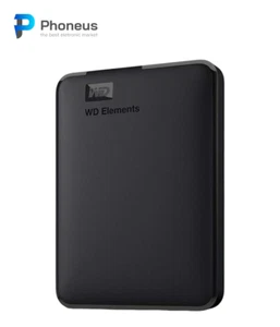 WD Elements 1TB Black Portable HDD External Hard Drive - Afbeelding 1 van 8