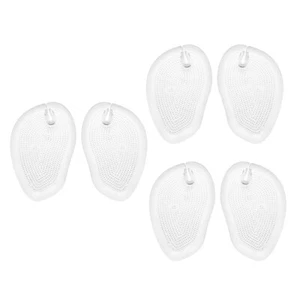 3 pares de almohadillas para el antepié sandalias relleno de zapatos inserciones en los dedos agarre en el talón zapatilla cojín - Imagen 1 de 10