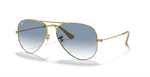 RAY BAN 3025 Aviador - 001/3F - Gafas De Sol - Oro/Azul Ahumado - Imagen 1 de 1