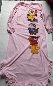 Vtg 80s Hallmark Get Along Gang Girls Pink Nightgown L (No Size Tag) (see Desc - Picture 1 of 10