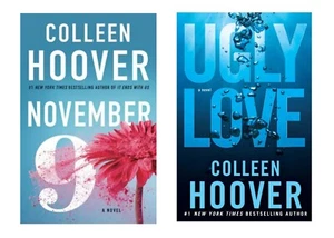 Combo Set of 2 Books ( November 9 + Ugly Love ) by Colleen Hoover Paperback Book - Picture 1 of 3