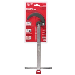 Milwaukee 48-22-7002 2.5" Cap. Forge Hardened Jaw Basin Wrench, Ergonomic Handle - Picture 1 of 3