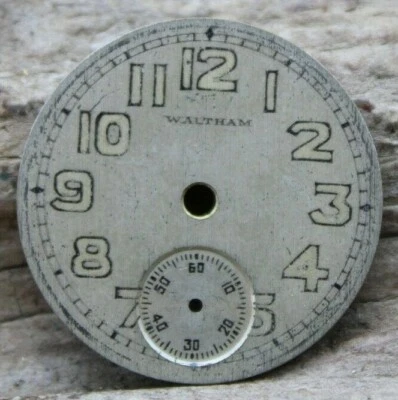 WALTHAM METAL TRINCHERA MILITAR RELOJ PULSERA ESFERA 23.9mm (J2H) Foto 1 de 2