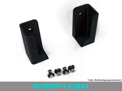 ICE24X3D Tastaturhalter für Sim Rig – Halter für 4080 Aluprofile, universal verstellbar