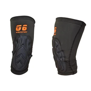 GISIX KNEE PAD - NERO/ARANCIONE - A056 - Picture 1 of 1