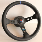 Steering Wheel fits For SUZUKI SAMURAI Sidekick Jimny leather Leather Deep 85-98