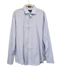 Camicia Vineyard Vines Cooper uomo XL manica lunga con bottoni premium anni 120 blu - Foto 1 di 4