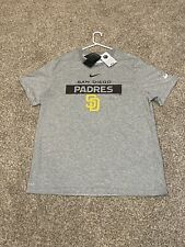 Nike Adult MLB Dri-Fit Full Button Jersey N140 / Ny40 San Diego Padres Brown/Yellow