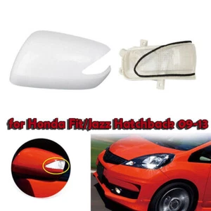 Juego de Cubierta de Espejo Trasera LED Luz de Señal de Giro para HONDA FIT JAZZ 2009-13 Izquierda - Imagen 1 de 8