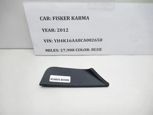 2012 Fisker Karma Front Left Door Handle Insert Trim Cover OEM 10069 - Foto 1 di 7
