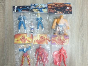Vintage 1995 Marvel 5" ToyBiz Fantastic 4 Lot of 7 Action Figures - Picture 1 of 9