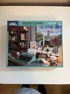 Writer's Desk Steve Read 1000 Teile 24 Zoll x 30 Zoll Puzzle White Mountain 1493 - Bild 1 von 6
