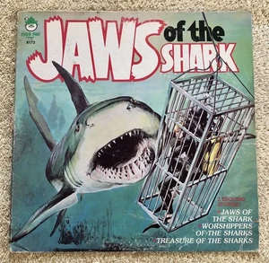 VINTAGE 1975 JAWS OF THE SEA LP VINYL RECORD COLLECTIBLE - Imagen 1 de 8