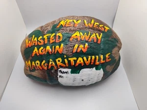 Margaritaville Christmas Painted Coconut - Jimmy Buffett - Picture 1 of 12