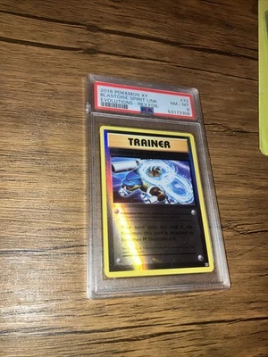 2016 POKEMON XY EVOLUTIONS #73 BLASTOISE SPIRIT LINK-REVERSE FOIL PSA 8 - Image 1 of 3