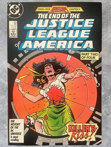 Justice League of America #259 (Feb 1987) Legends Ch.9 “Homecoming!” JLA FN - Picture 1 of 3