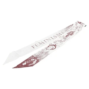 Dior Mitza FEMINISME Feminism scarf Women 【Used】 - Picture 1 of 6