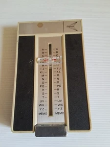 Vintage Teledex Superior Metal Base A-telephone Nos, No Insert Preowned - Picture 1 of 7