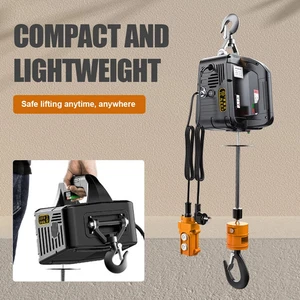 Grúa Pequeña Portátil Para Hogar Elevadora Mini Tren Eléctrico 220 V 1500 W - Imagen 1 de 29