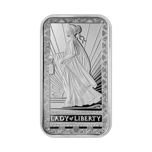USA Lady of Liberty lingotto argento fine - Foto 1 di 10