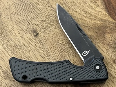 Gerber US1 Pocket Knife Lockback Plain Blade USA SUPER NICE!  TSA Confiscated ￼ - Image 1 of 4