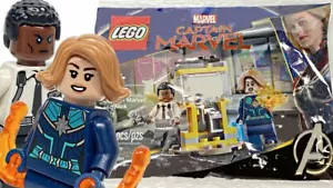 LEGO 30453 Captain Marvel and Nick Fury Polybag New - Picture 1 of 1