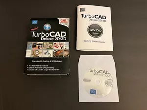IMSI DESIGN TurboCAD Deluxe Ver 17 2D/3D Precision 2D Drafting & 3D Modeling CAD - Picture 1 of 4