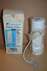 Nuovo! Campbell Sistema filtro da banco dispenser acqua alloggiamento CCT-38 - Foto 1 di 3