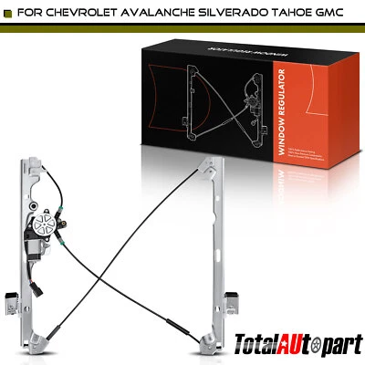 Window Regulator With Motor for Chevrolet Avalanche 2007-2013 Suburban GMC FR HR - Image 1 of 4