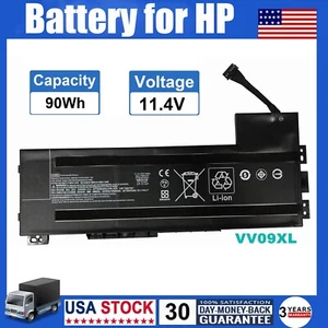 VV09XL Battery For HP ZBOOK 15 G3 G4 Series 808452-001 808452-002 Laptop 90Wh US - Picture 1 of 15
