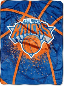 New York Knicks Plüschdecke, 60”x80” - warme & weiche NBA Decke - Bild 1 von 3
