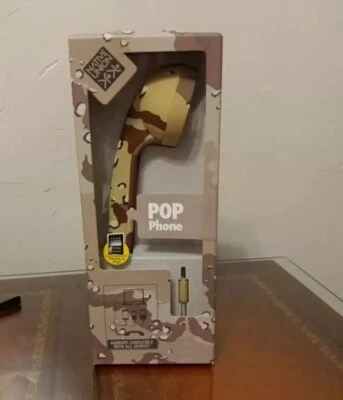 Native Union Pop Phone Camo Desert Retro Handset iPhone Compatible + Devices NIP - Image 1 of 3