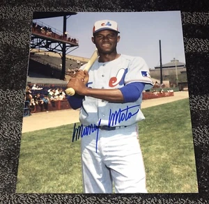 Manny Mota Rare Signed Photograph. Signed First And Last Name! 100% Authentic! - Picture 1 of 3