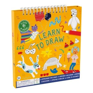 Impara a disegnare libri bambini arte disegno colorare animali ragazze ragazzi filo interdentale roccia 3+ - Foto 1 di 3