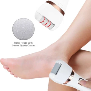 Electric Foot Callus Remover Hard Cracked Dead Skin Peel Shaver Waterproof Kit - Picture 1 of 10