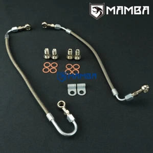 Kit de línea de alimentación de aceite turbo MAMBA para Audi RS4 S4 A6 Quattro 2.7T K04-025 K04-026 - Imagen 1 de 11